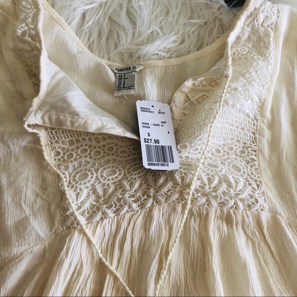 Forever 21 pleated shift dress with open slit arms - Picture 4 of 5